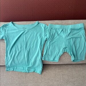 Kyte BABY Teal Toddler Pajama Set